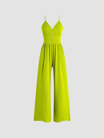 Women’s Multicolor Summer Jumpsuit – Casual Sleeveless Waist-Fitted Playsuit with Shorts | Lightweight Fashion Outfit