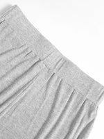 Women’s Summer Two-Piece Set – Thin Ribbed Button Vest with Wide Leg Pants | Casual Ice Sense Outfit