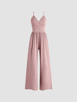 Women’s Multicolor Summer Jumpsuit – Casual Sleeveless Waist-Fitted Playsuit with Shorts | Lightweight Fashion Outfit