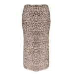 Women’s Sexy Elegant Leopard Print Midi Skirt – Summer Fashion Casual Chic Dress Style for Ladies