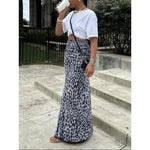 Women’s Sexy Elegant Leopard Print Midi Skirt – Summer Fashion Casual Chic Dress Style for Ladies