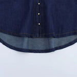 Women’s Loose Fit Denim Set – Button Down Shirt with Wide Leg Pants | Casual & Chic Spring Summer Outfit